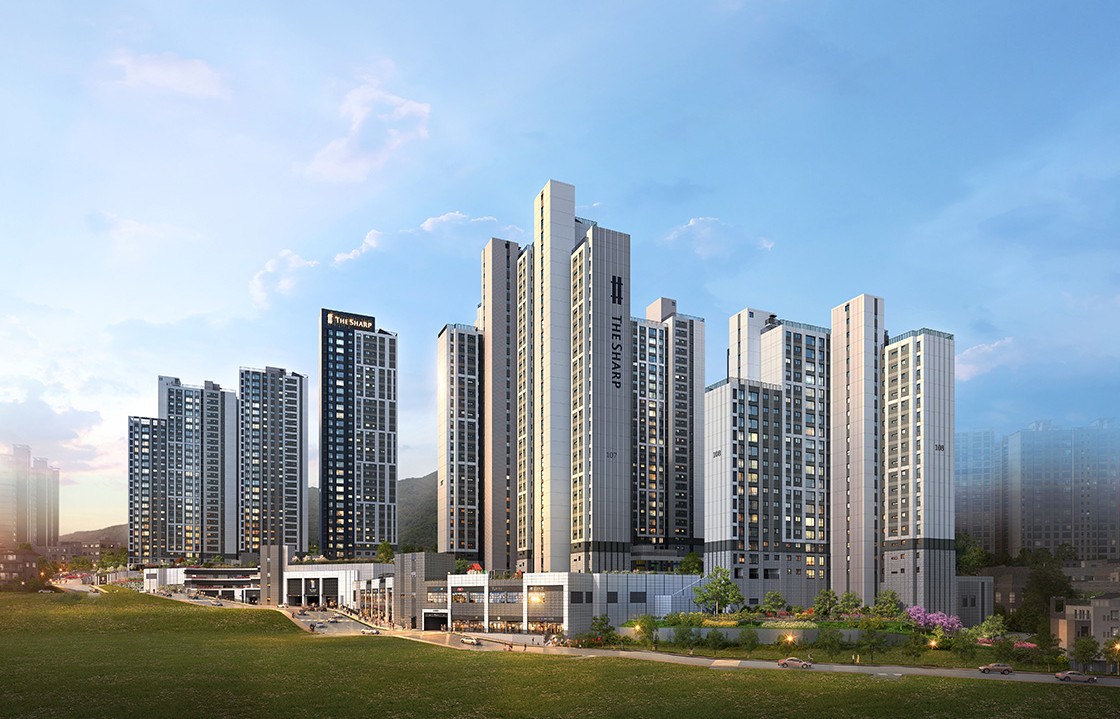 더샵 당리센트리체 전경